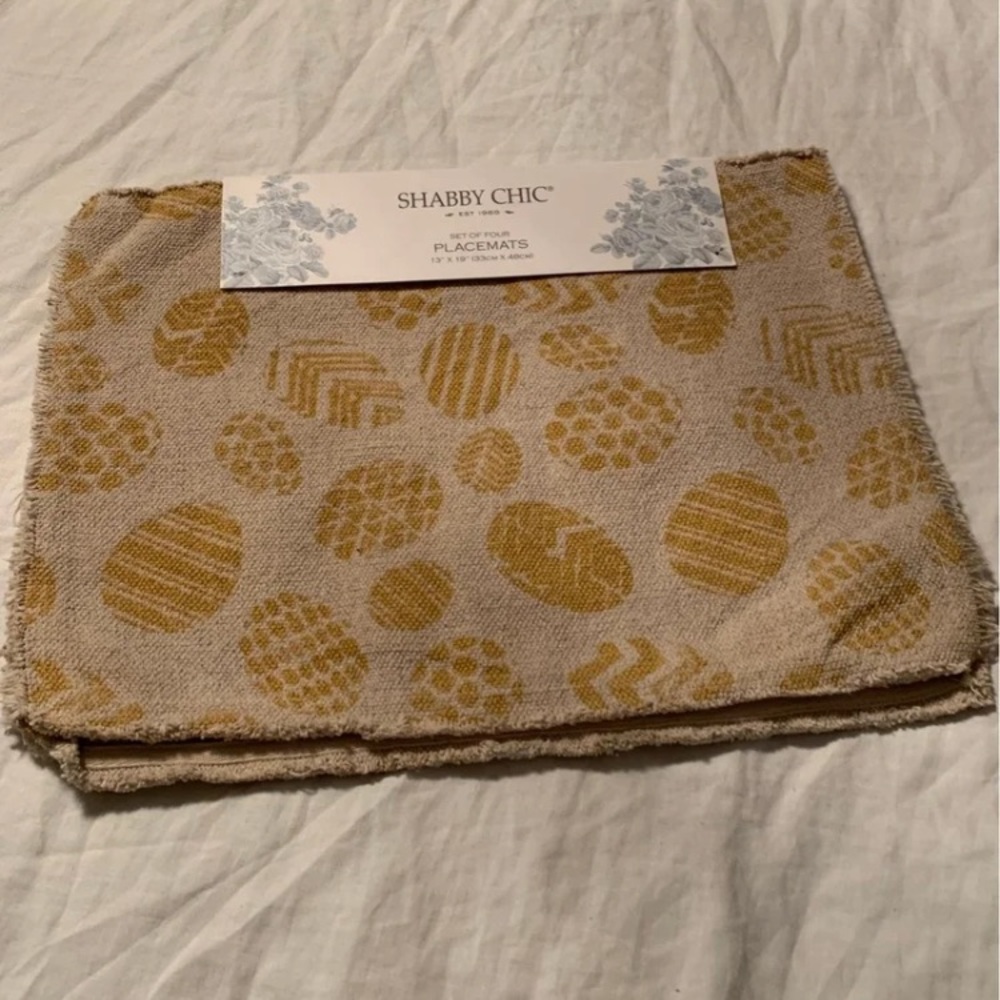 Shabby Chic Easter placemats